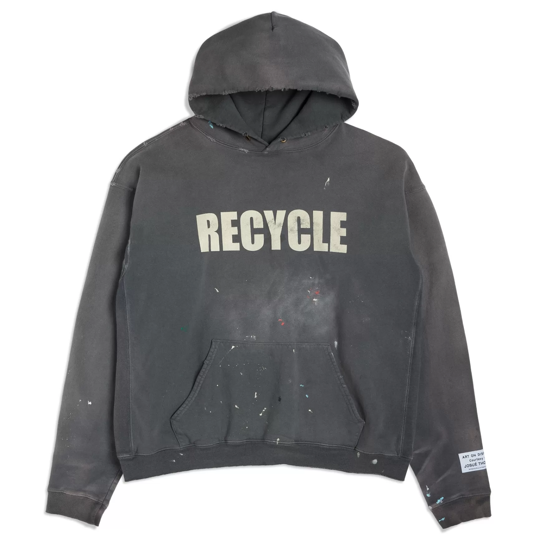 Sale Gallery Dept 90's Recycle Hoodie Washed Black