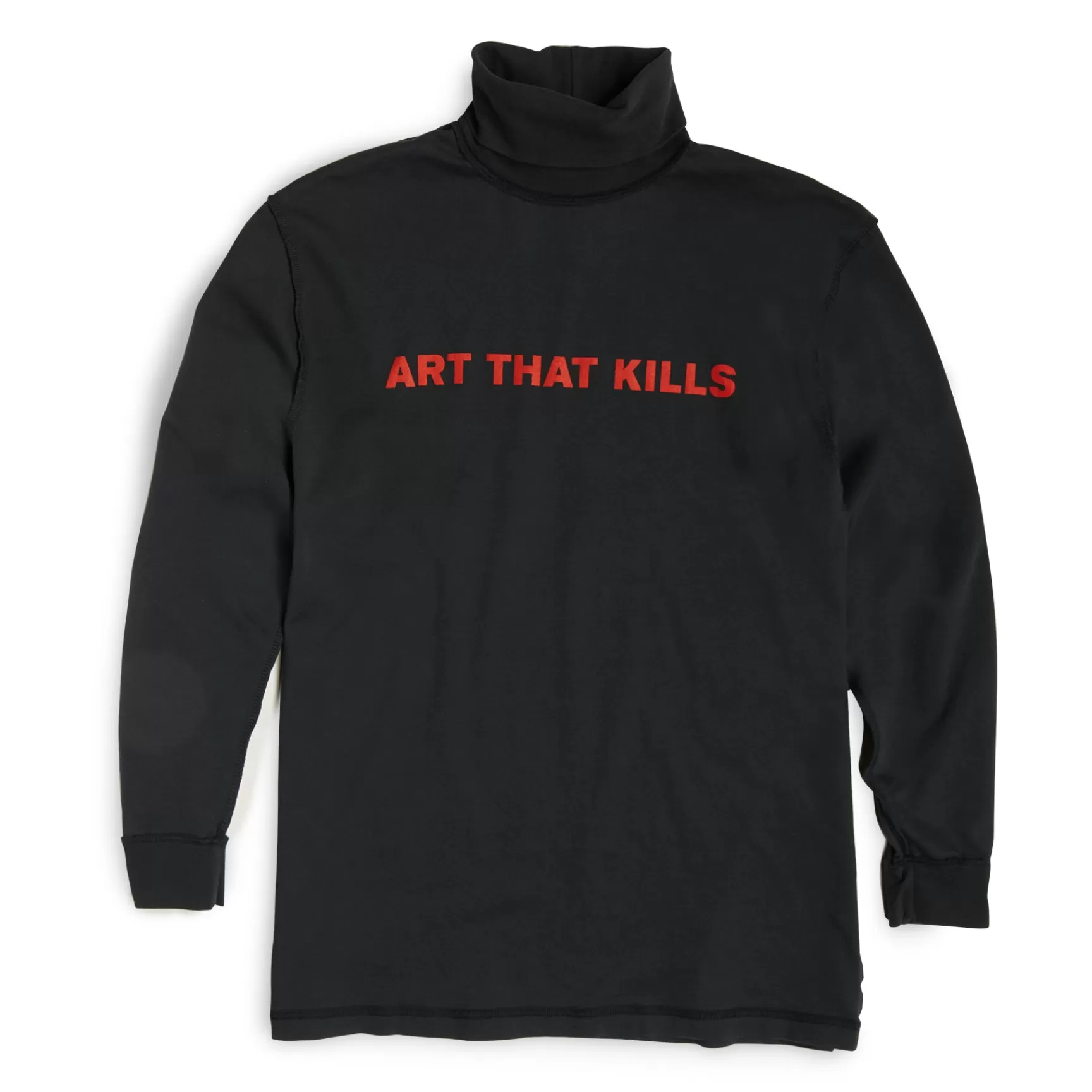 Outlet Gallery Dept Art That Kills Turtleneck Black