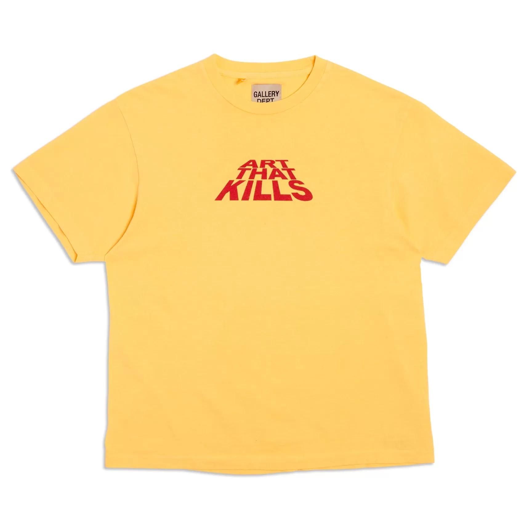 Hot Gallery Dept Atk Stack Logo Tee Yellow