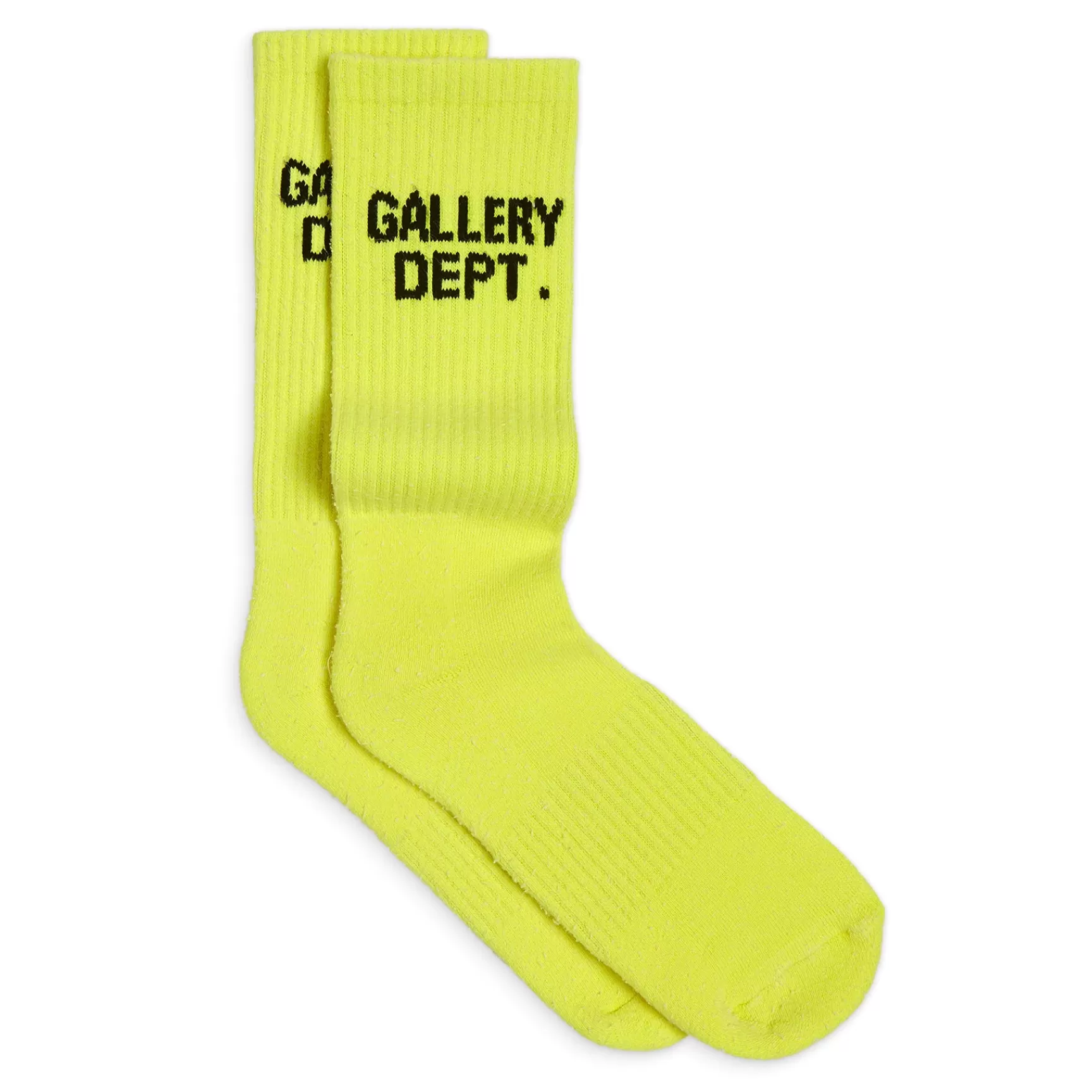 Online Gallery Dept Clean Socks Flo Yellow