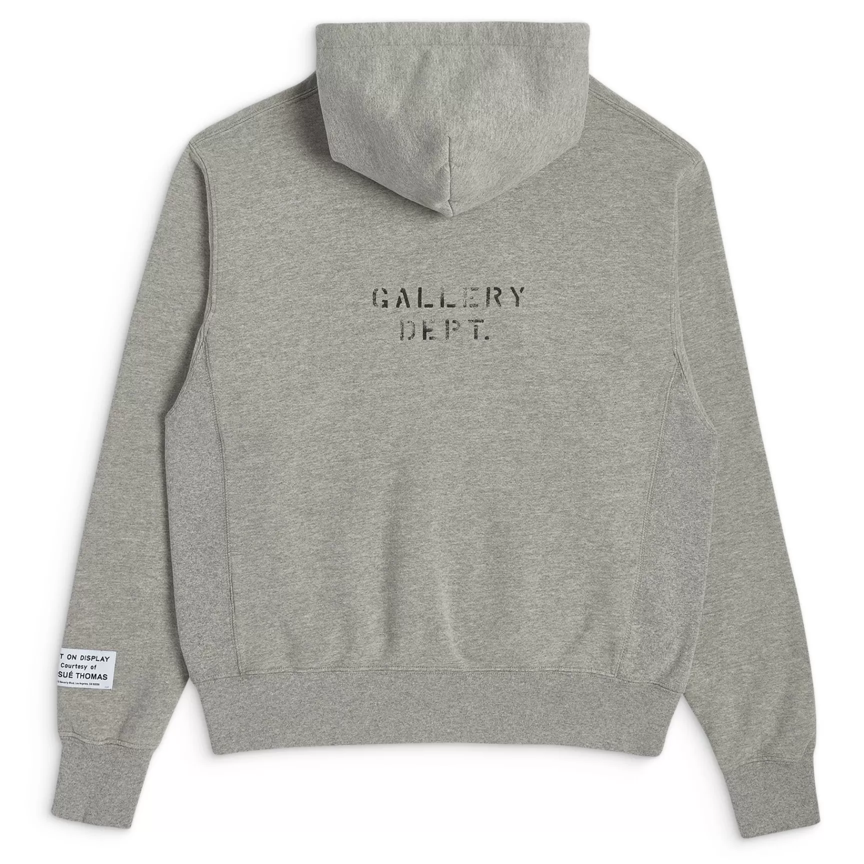 Best Gallery Dept Dept Logo Hoodie Heather Grey