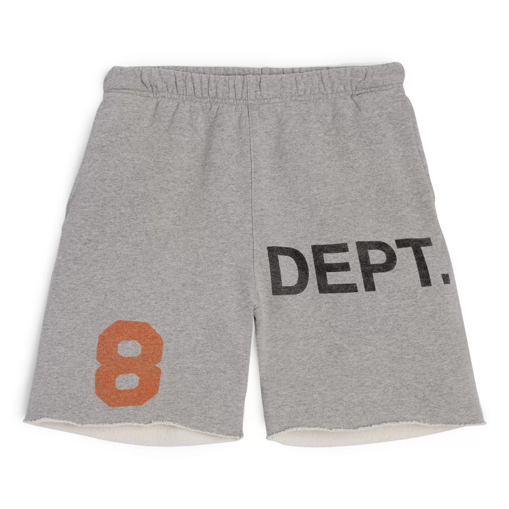 Cheap Gallery Dept Dept Logo Sweat Shorts Heather Grey