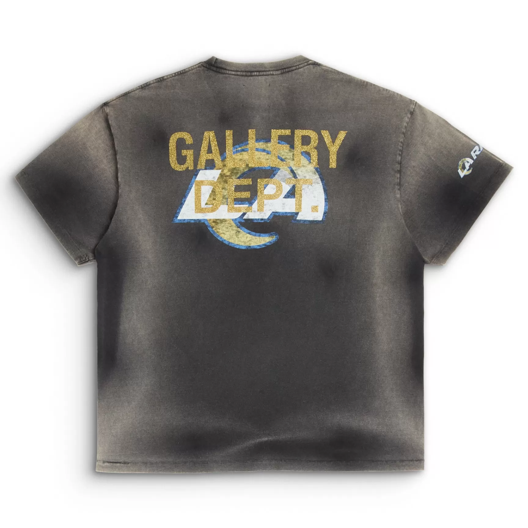 Cheap Gallery Dept Gd X La Rams Sunfaded Tee Sun Faded Black