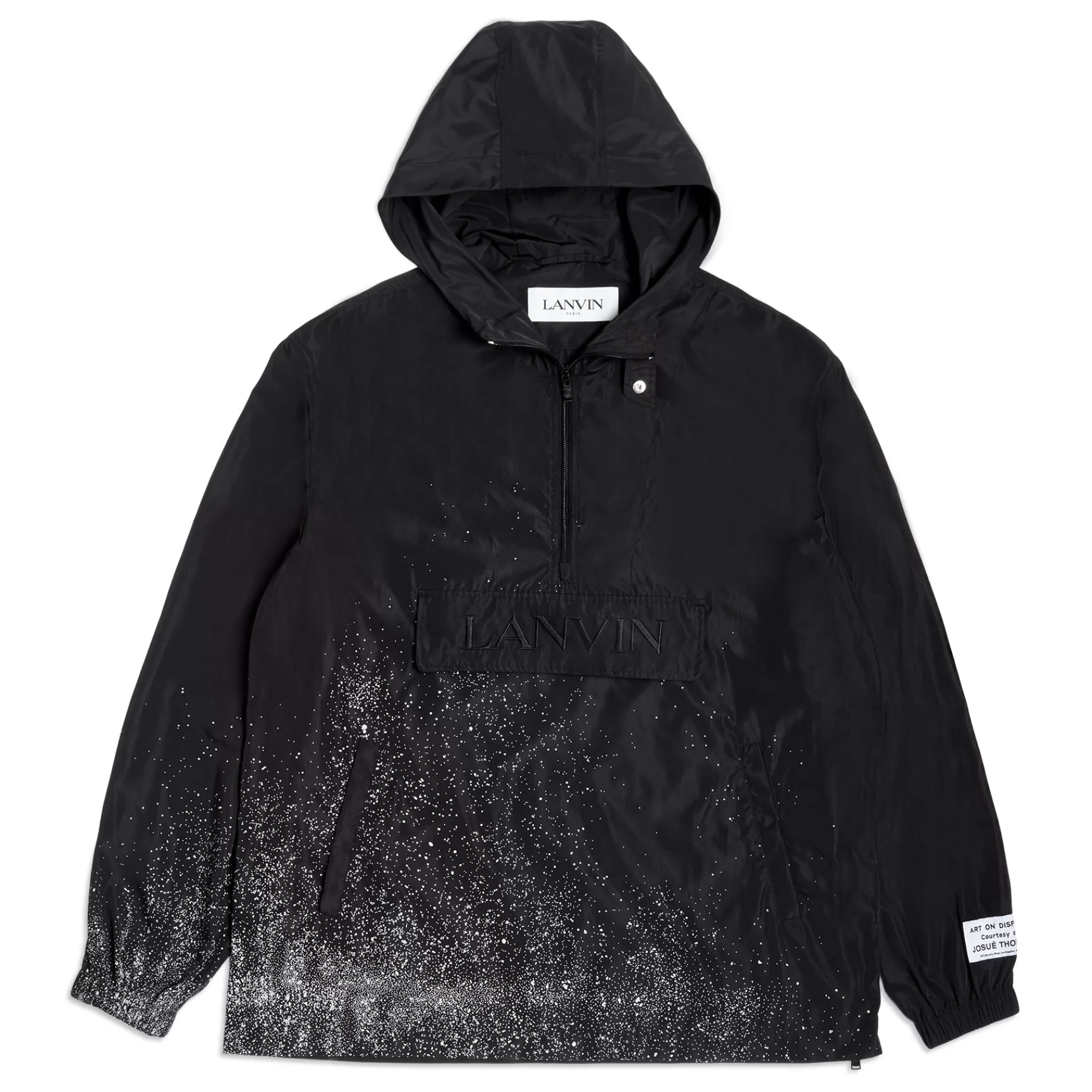 Discount Gallery Dept Gd X Lanvin Hooded Windbreaker Black