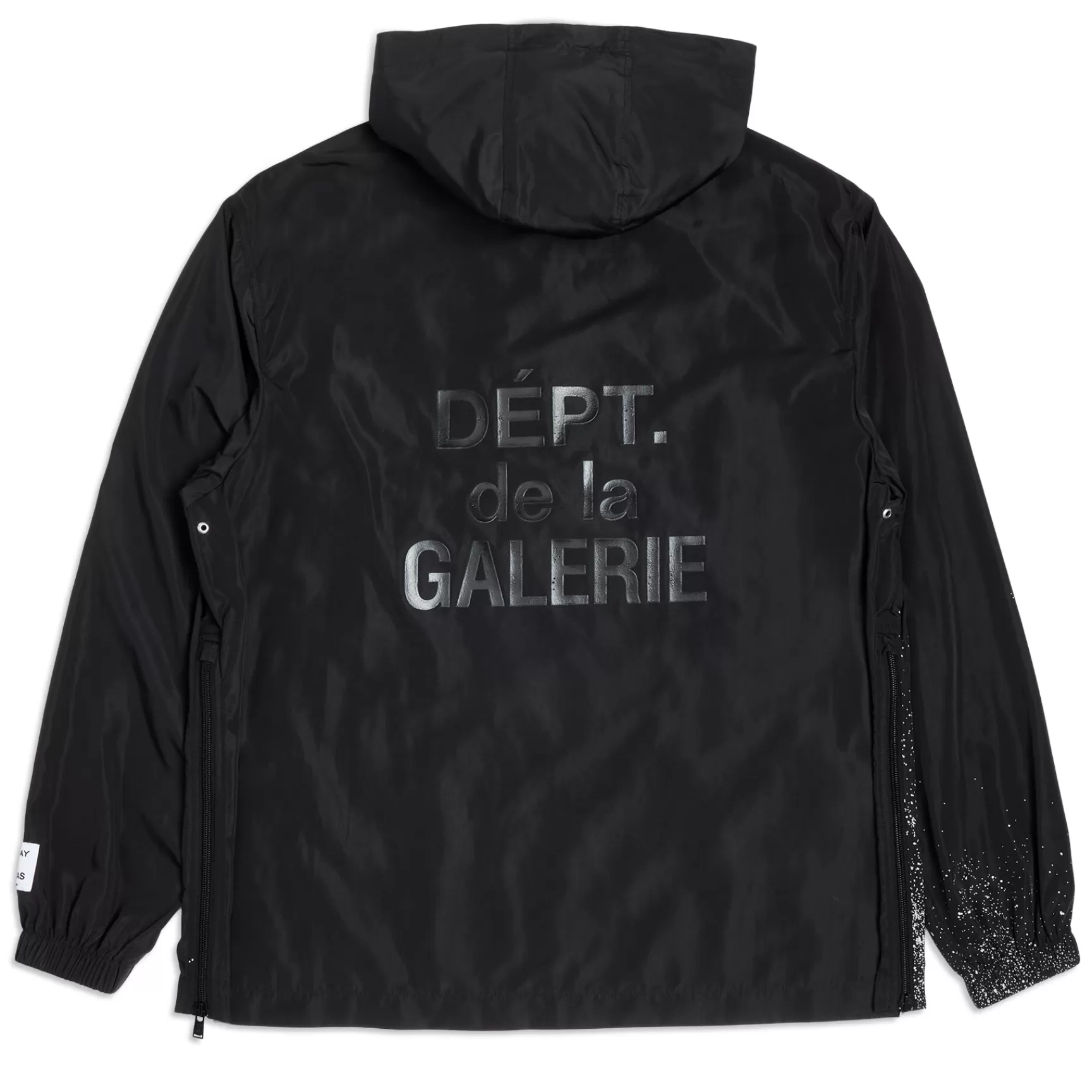 Discount Gallery Dept Gd X Lanvin Hooded Windbreaker Black