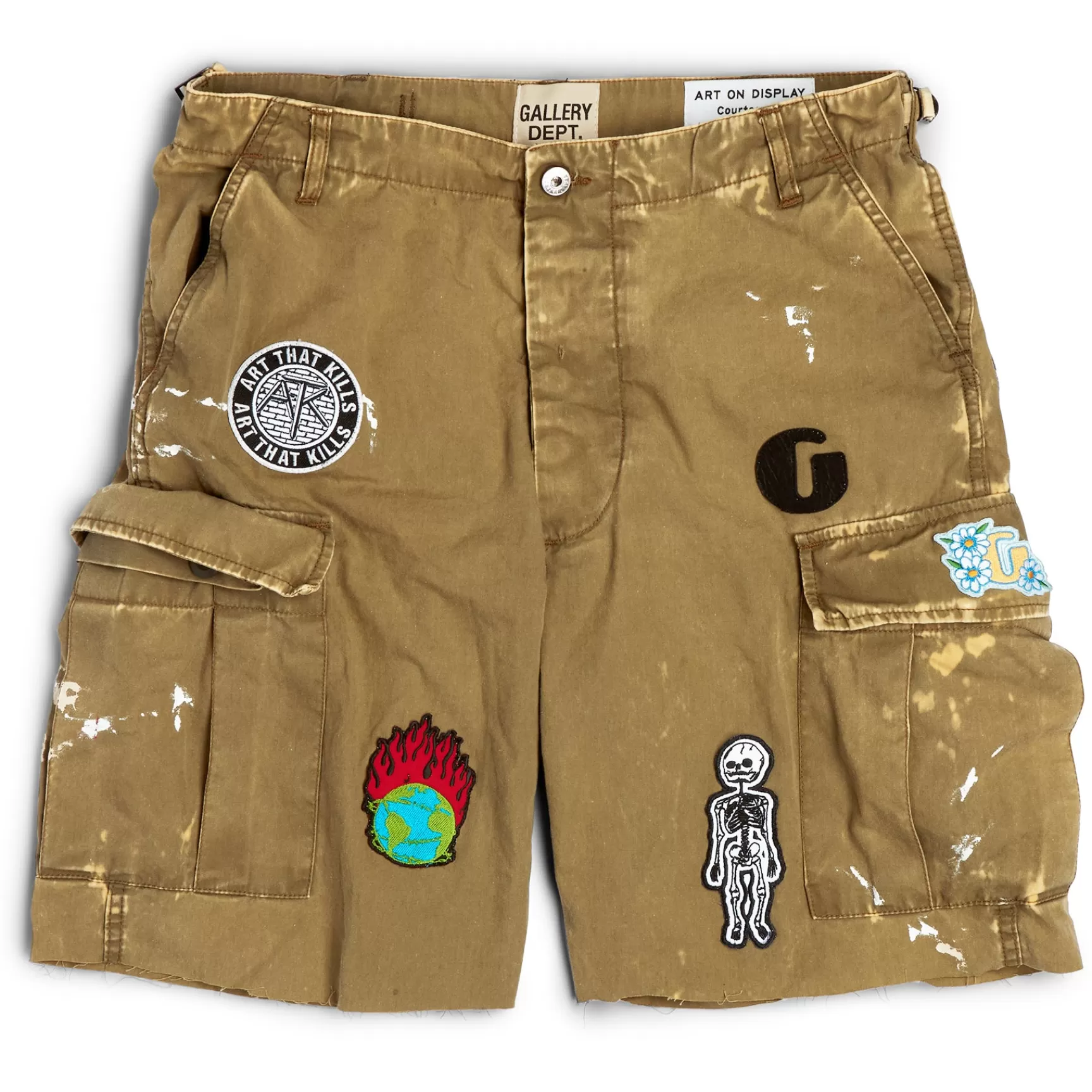 New Gallery Dept Kenzie Fatigue Cargo Shorts Olive