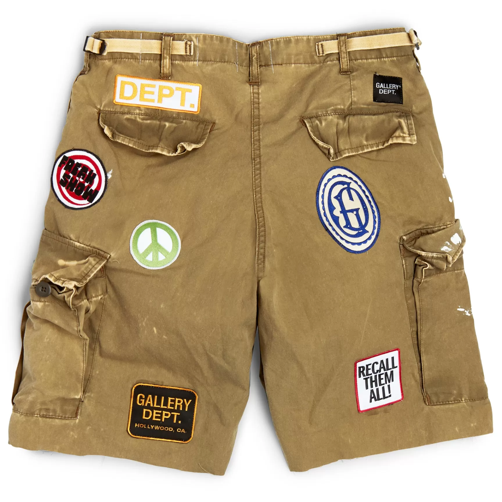 New Gallery Dept Kenzie Fatigue Cargo Shorts Olive