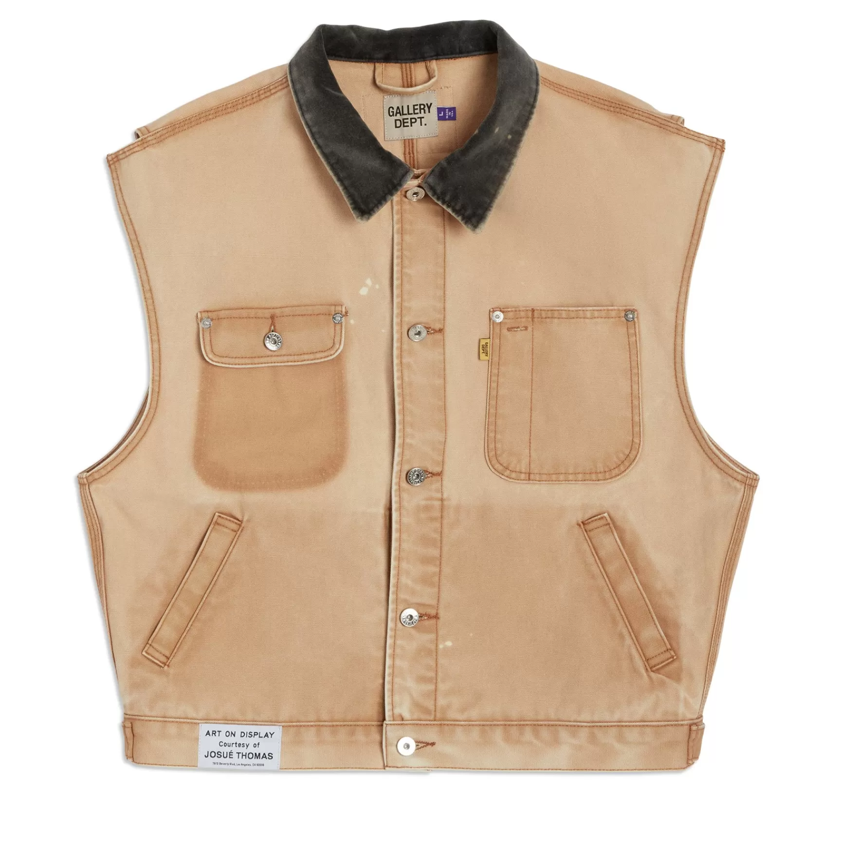 Best Gallery Dept Logan Vest Tan