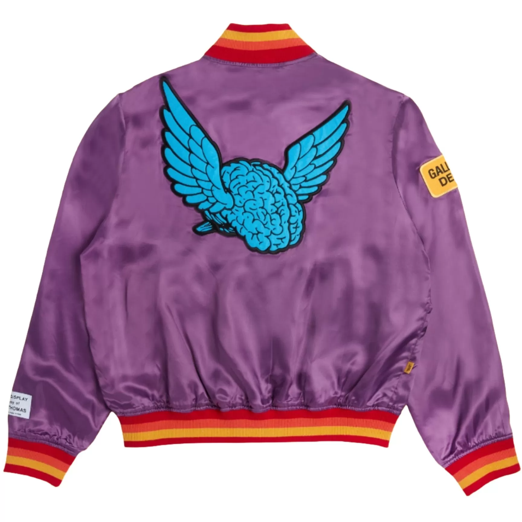 Shop Gallery Dept Mvp Satin Jacket Purple