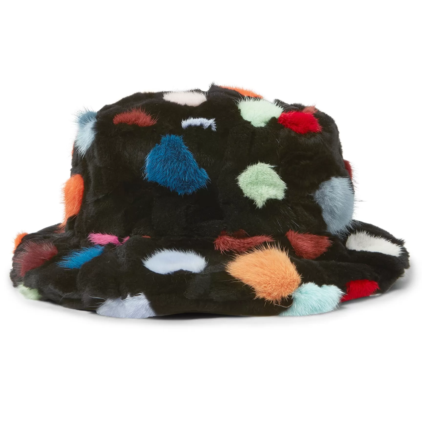 Fashion Gallery Dept Rodman Polka Dot Bucket Hat Black/Multi