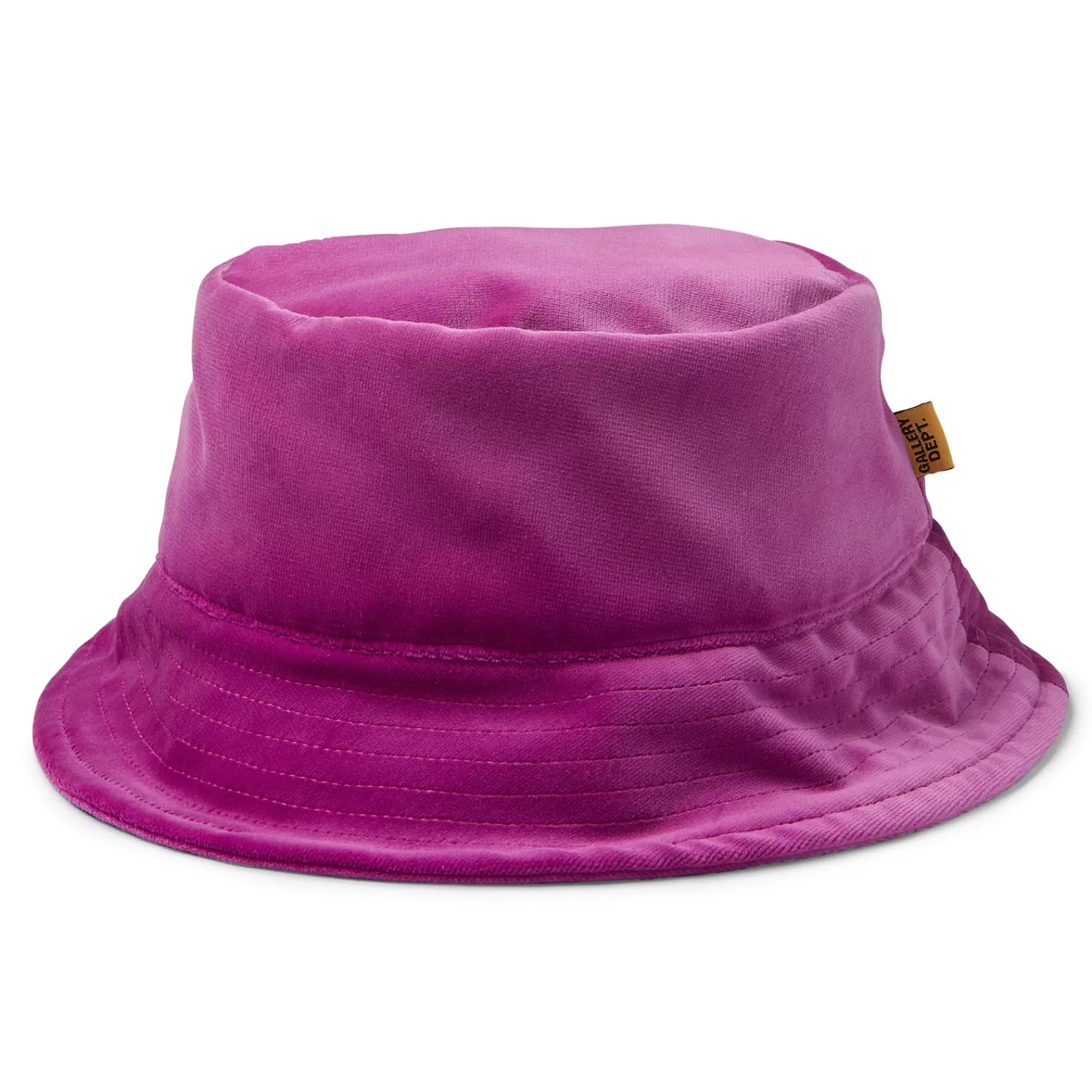 Outlet Gallery Dept Rodman Velvet Bucket Hat Pink