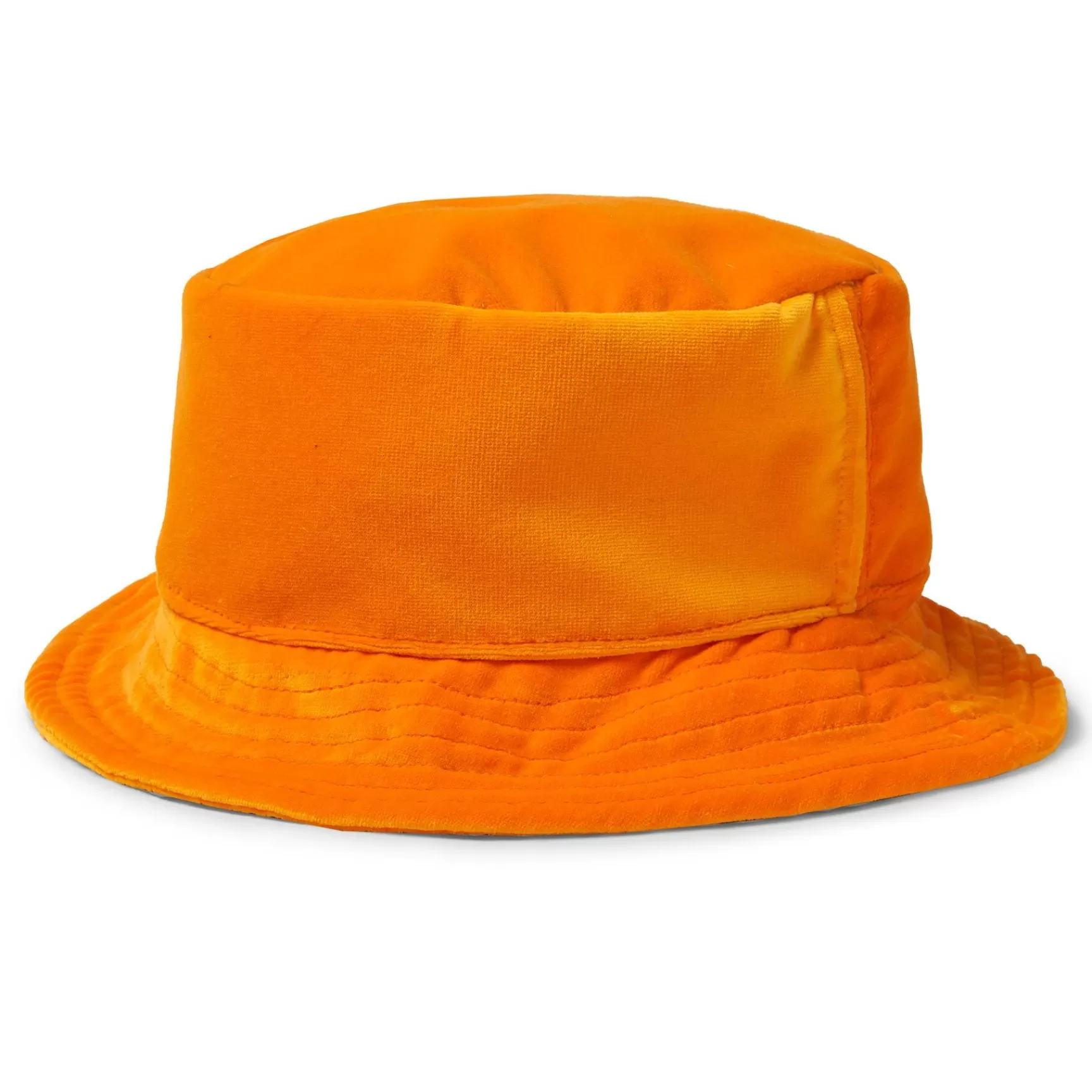 Cheap Gallery Dept Rodman Velvet Bucket Hat Orange