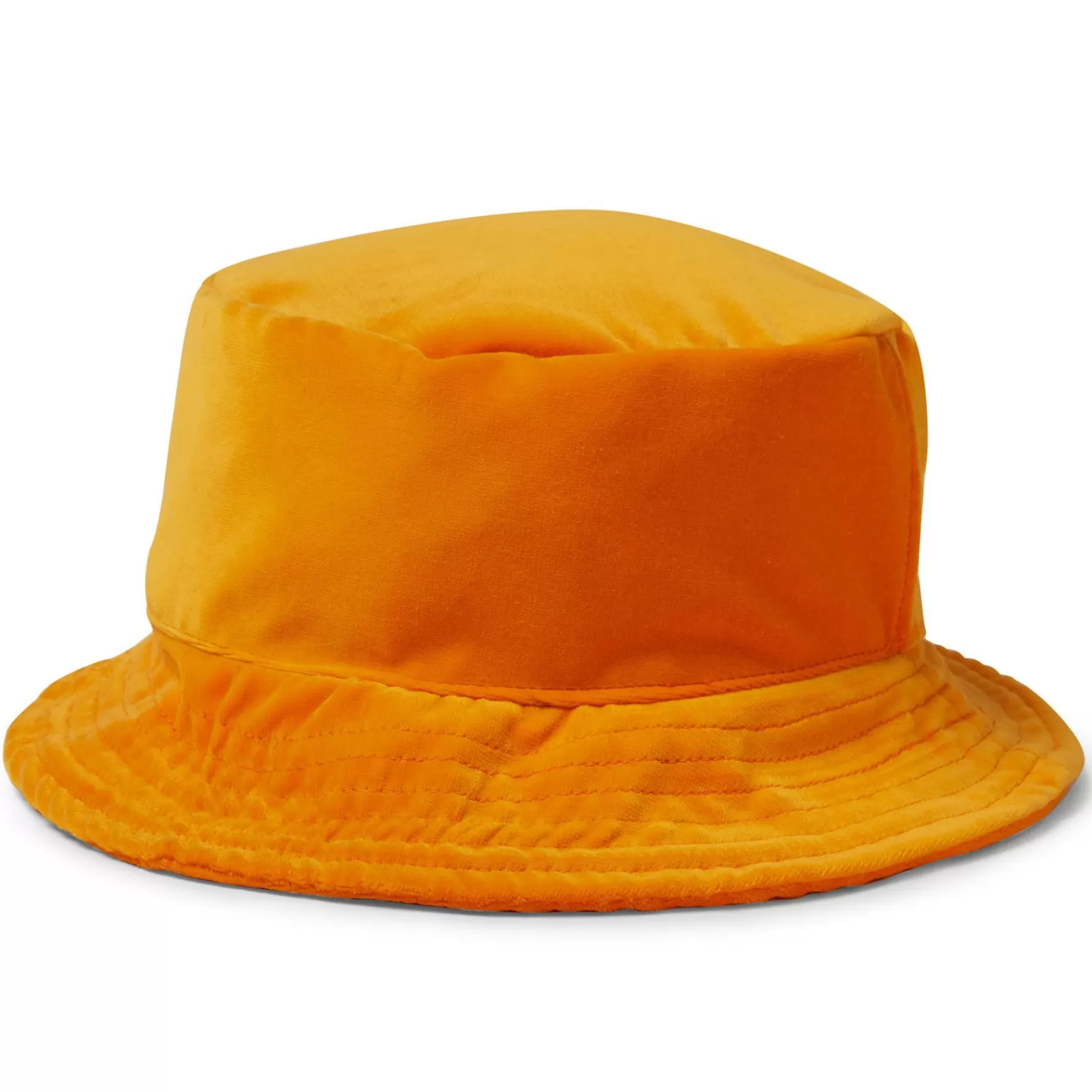 Cheap Gallery Dept Rodman Velvet Bucket Hat Orange