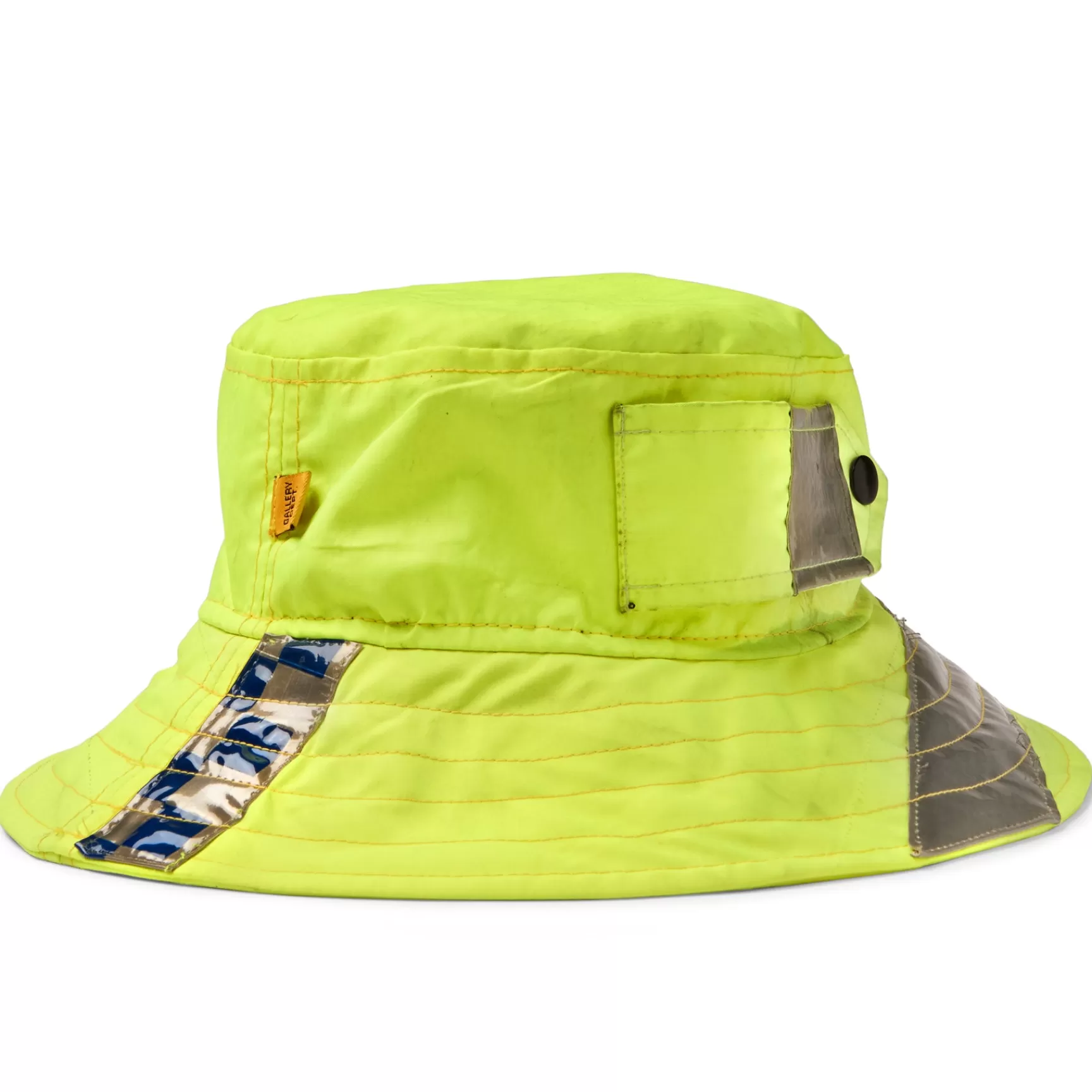 Fashion Gallery Dept Toxic Bucket Hat Neon Yellow