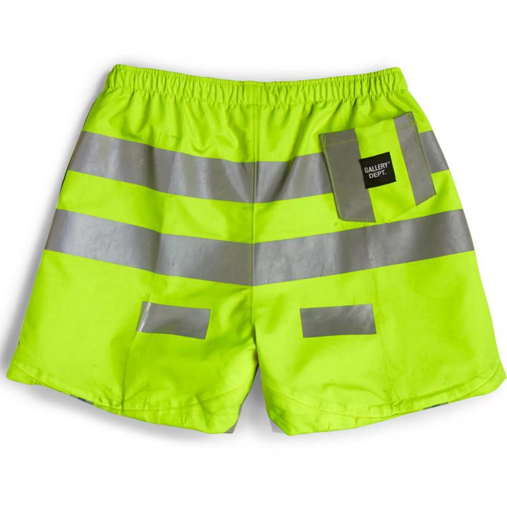 Cheap Gallery Dept Toxic Zuma Shorts Neon Yellow